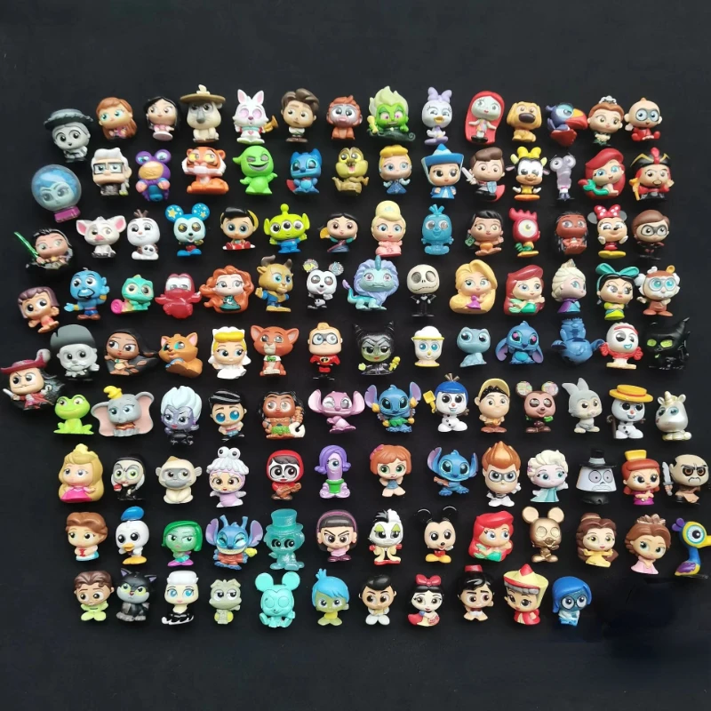 Nutcracker Figurine - 50/100pcs Disney Doorables Princess Stitch Anna