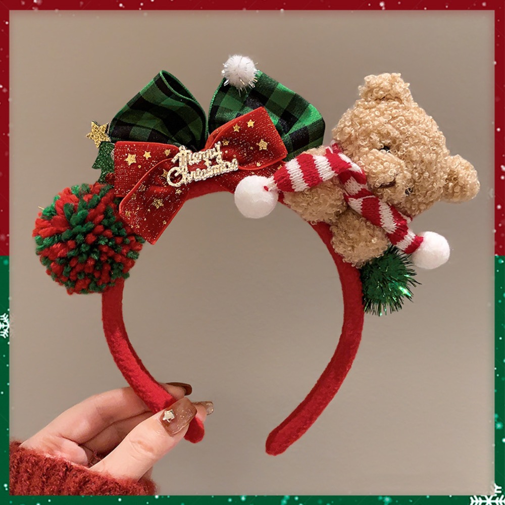 Reindeer Antlers Headband - Christmas Decoration Christmas Headband Santa Elk