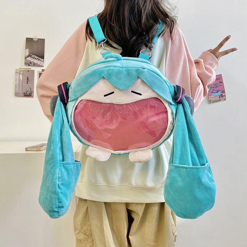 Santa Hat Plush - 2026 Hatsune Miku Anime Hat Shoulder