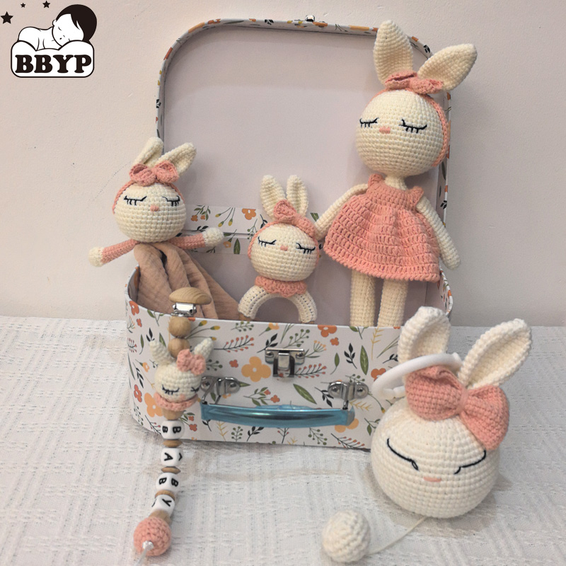 Gift Box Wrap Set - 1 Set Baby Stuffed Animal Doll