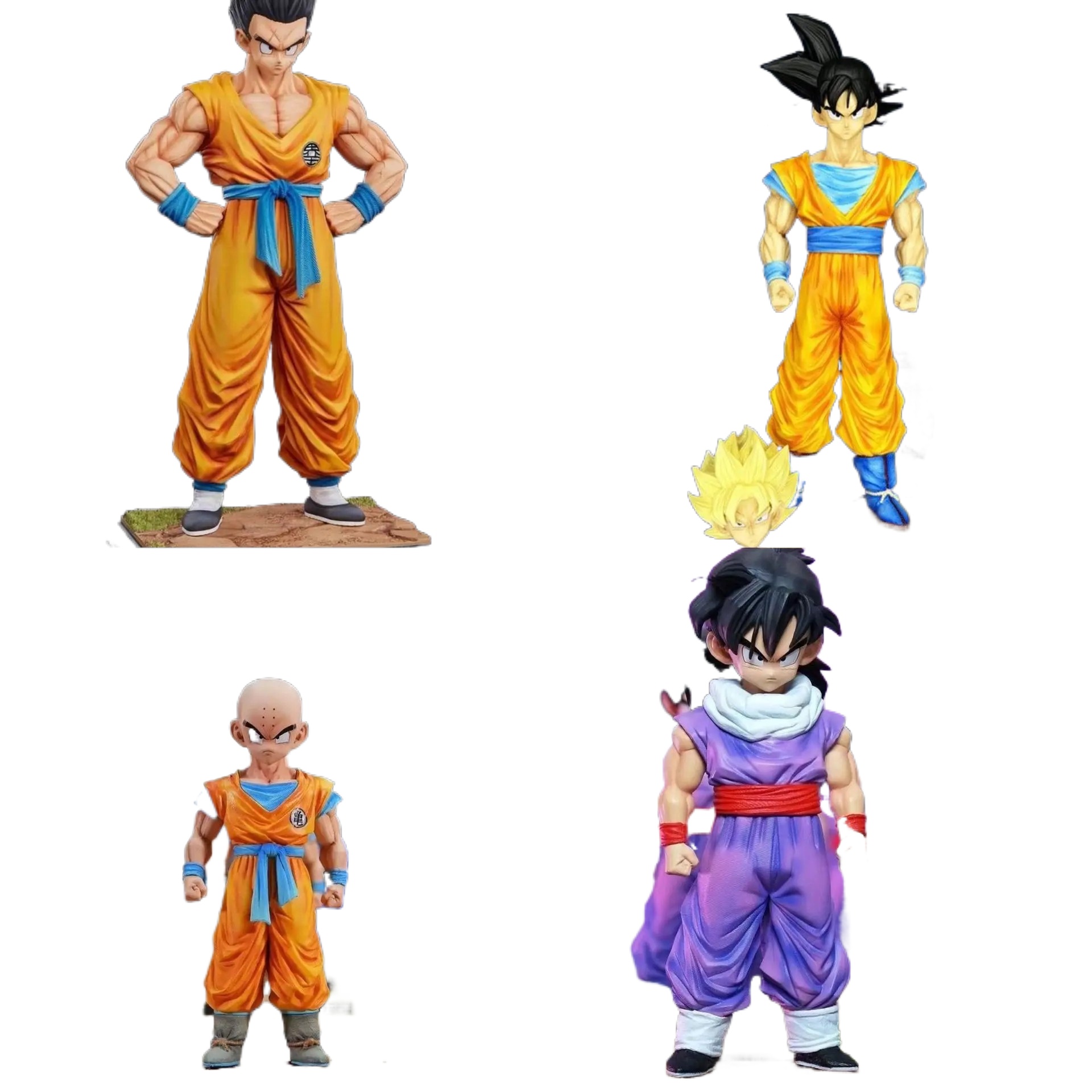 Ornament Ball Set - Anime Dragon Ball Z Figure Gohan/Krillin