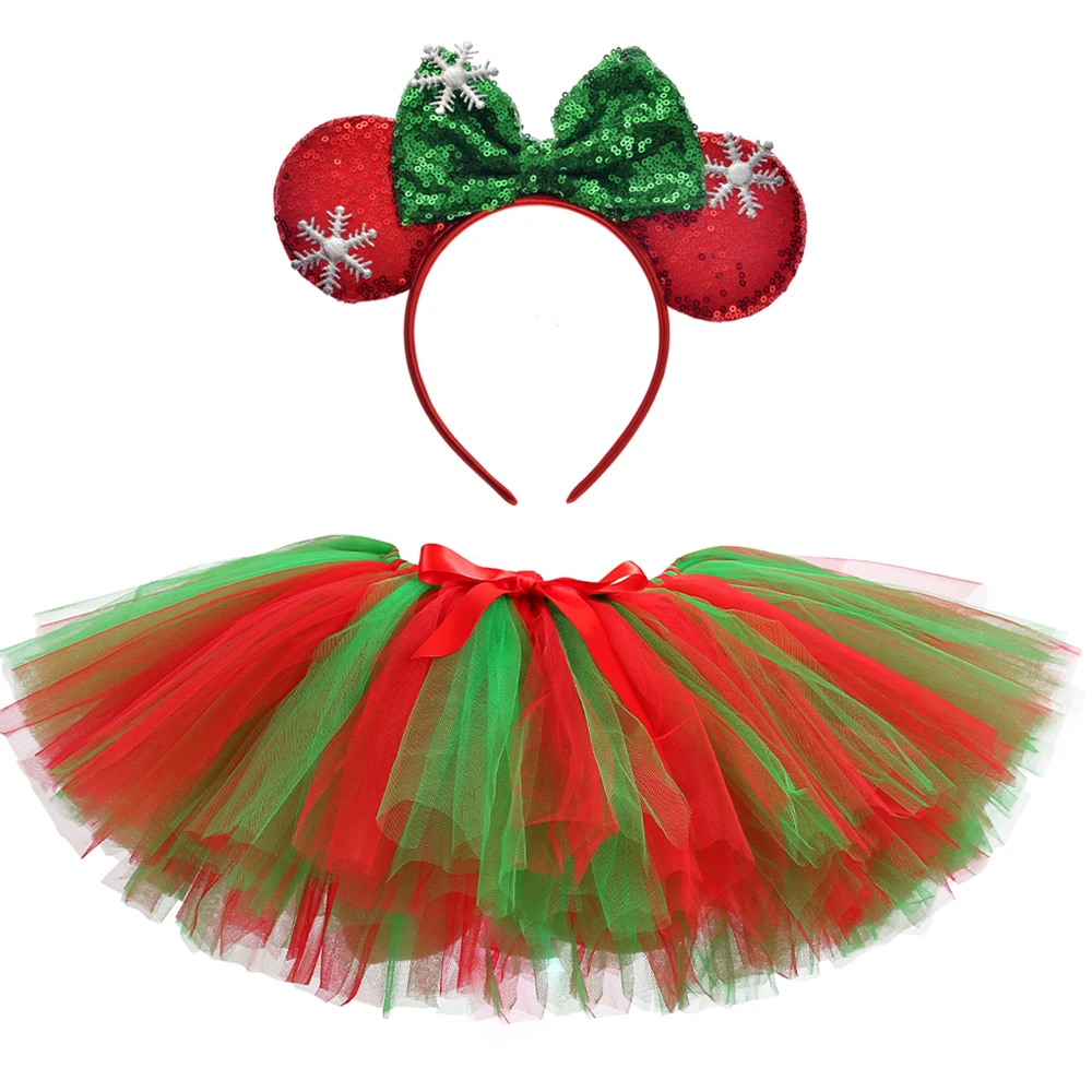 Elf Costume Christmas - Girls Christmas Elf Tutu Skirt Costume