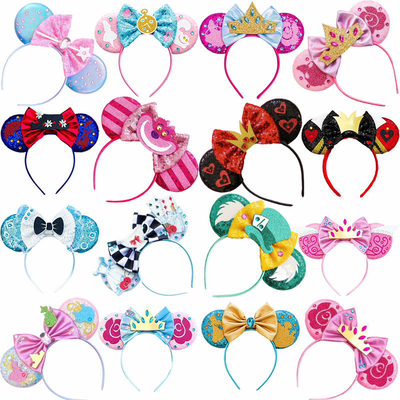 Ribbon Bow Gift - Disney Alice In Wonderland Ears Hairband