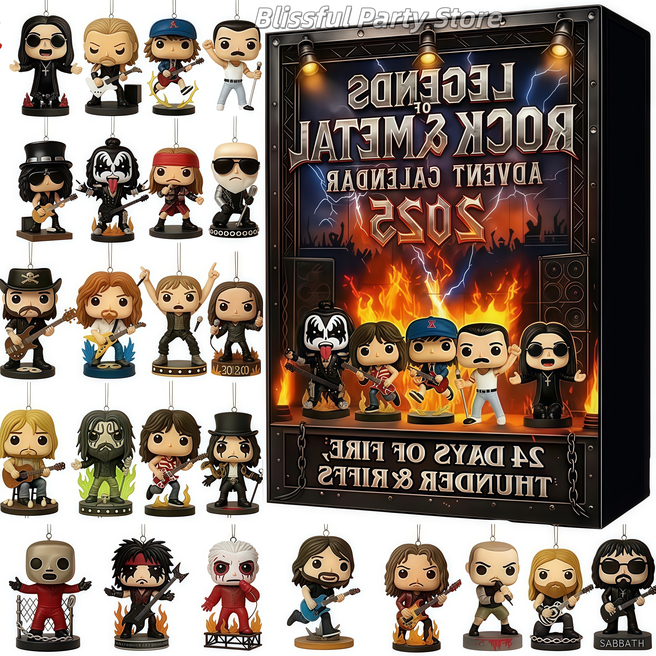 Advent Calendar Gift - Rock and Metal Advent Calendar Gift