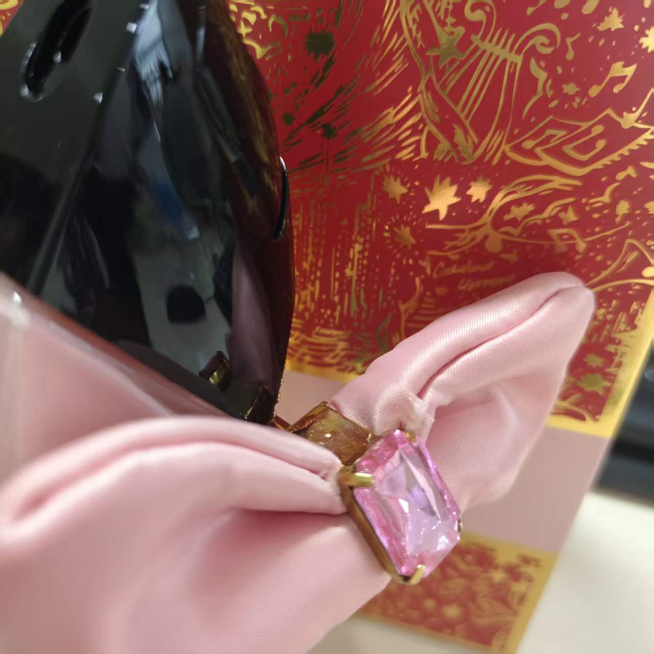 Ribbon Bow Gift - Ca.rolina he'rr'era high-heeled shoes perfume with