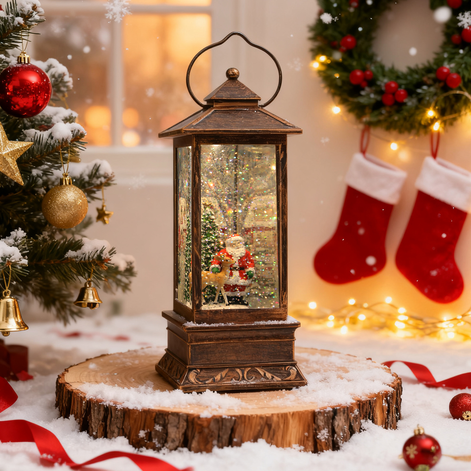 Snow Globe Musical - 2025 Christmas Gift Musical Snow Globe
