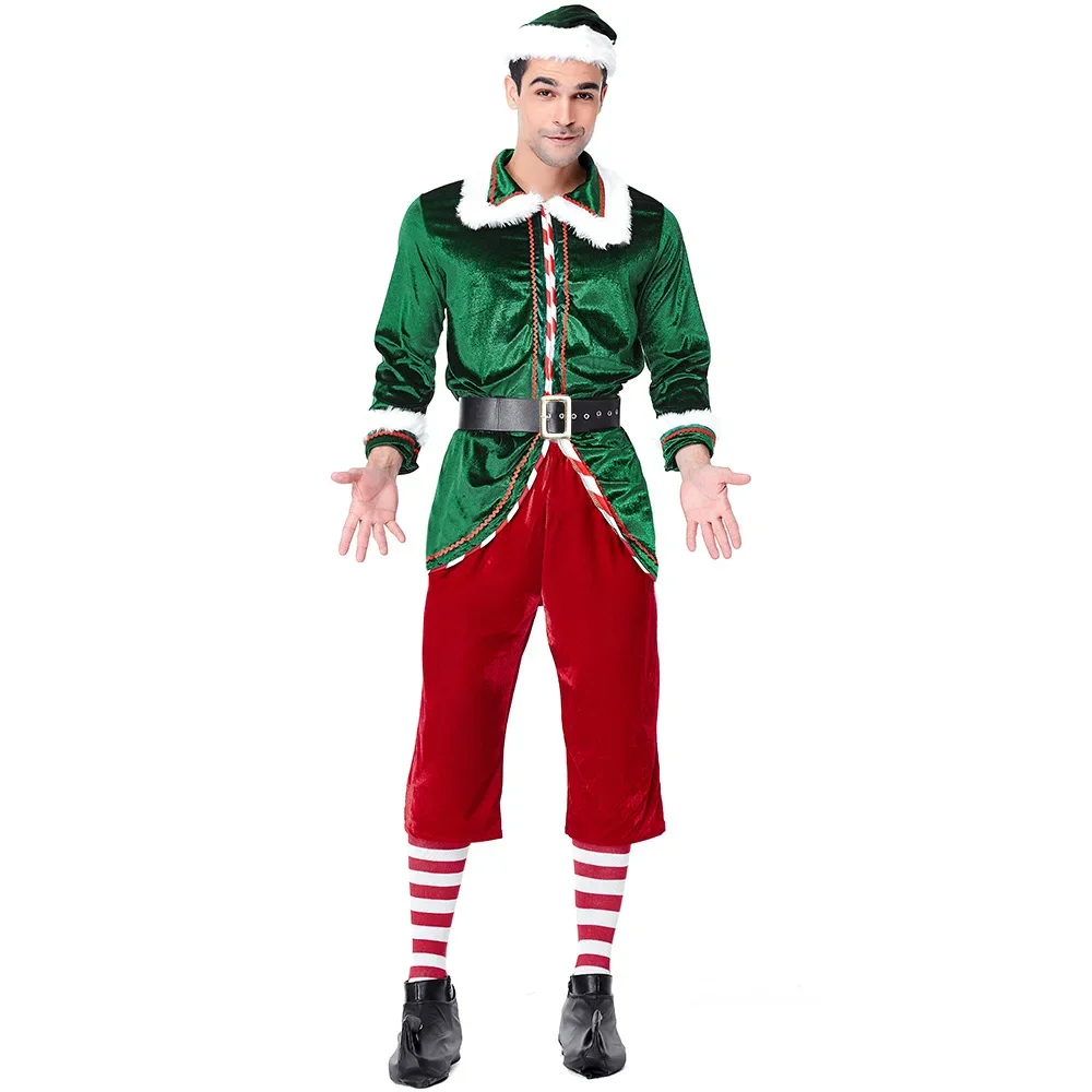 Elf Costume Christmas - Christmas Costume Adult Male Christmas Elf