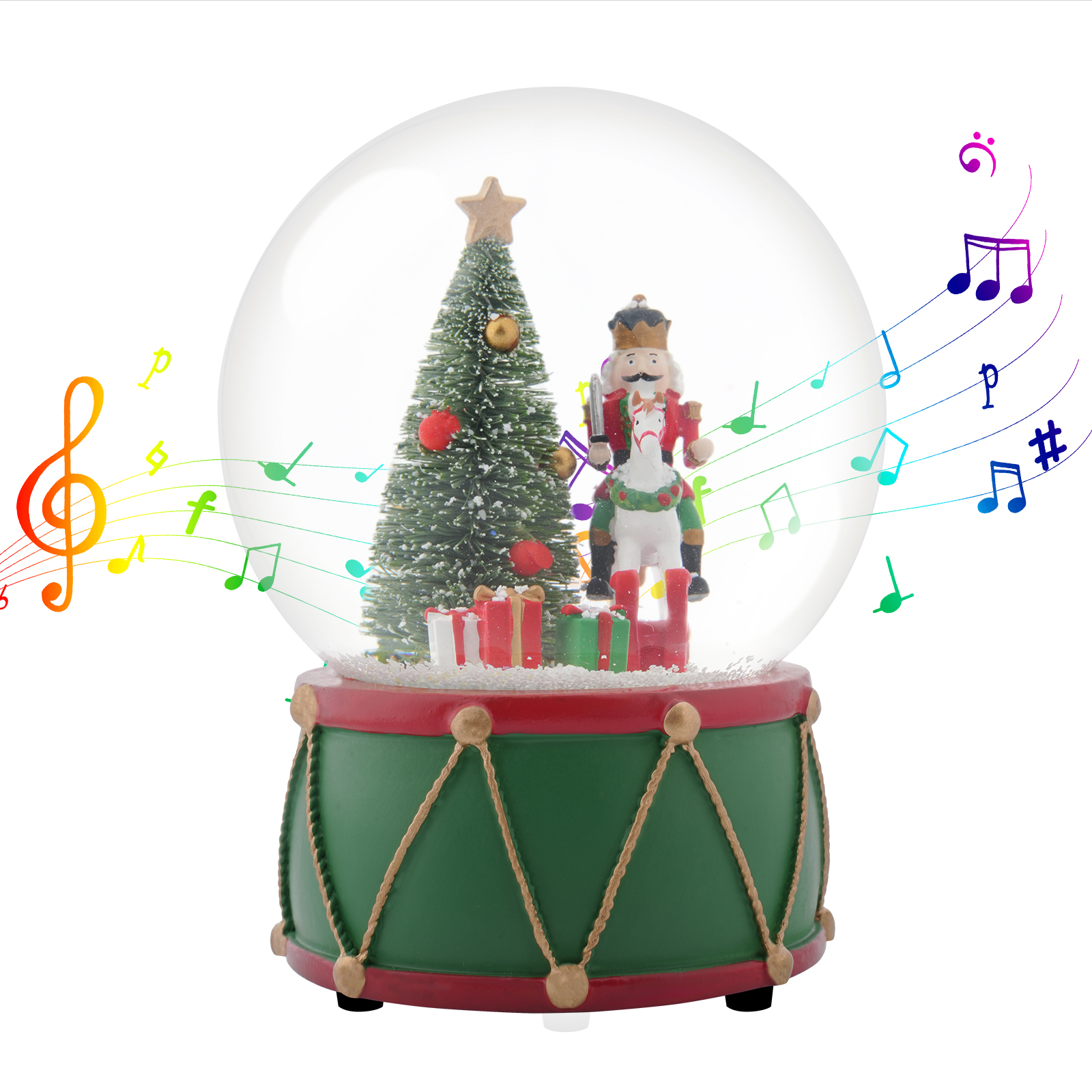 Snow Globe Musical - Christmas Music Snow Globe with Percussion