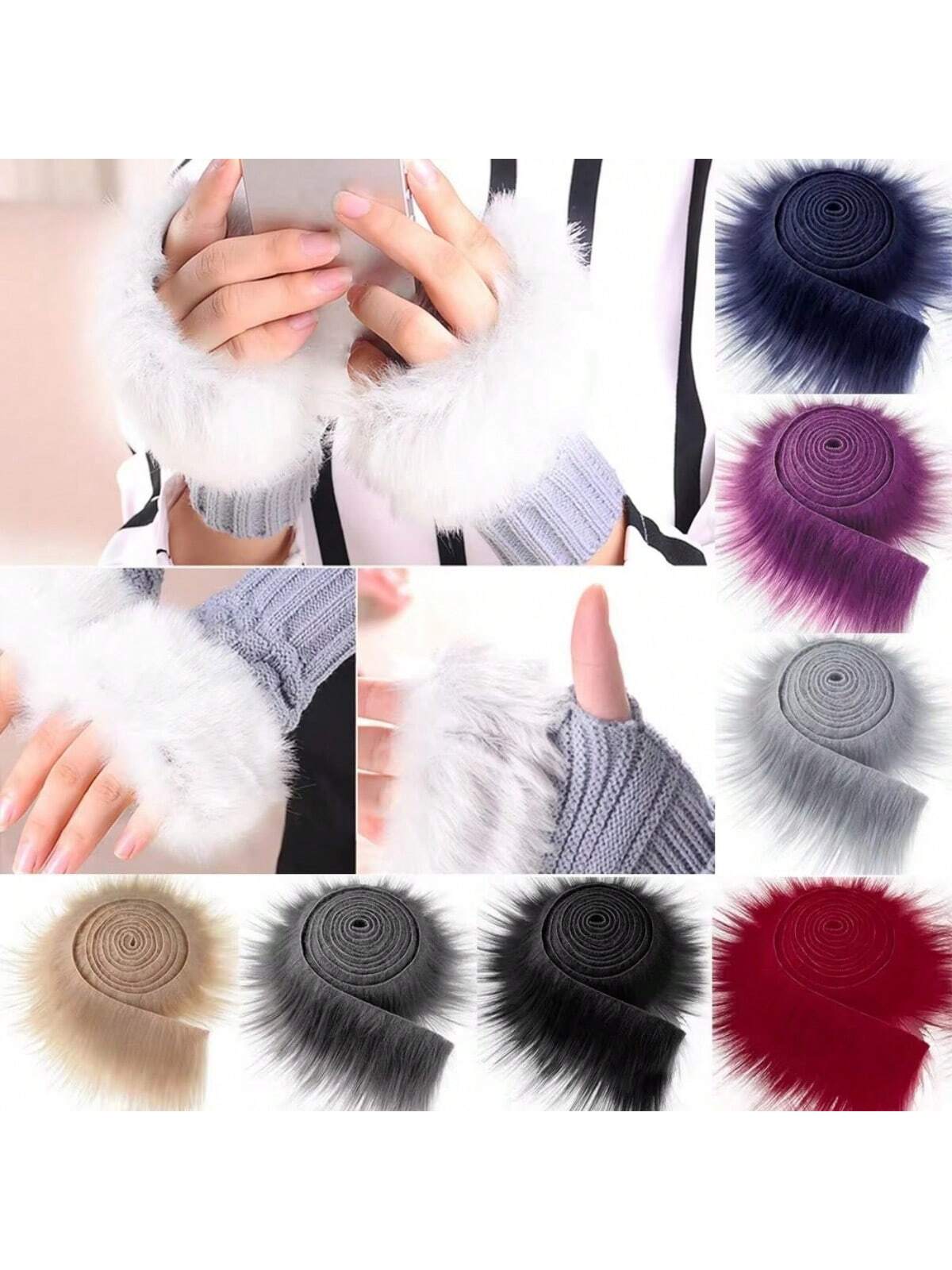 Christmas Tree Artificial - Faux Fur Fabric Costume Soft Artificial