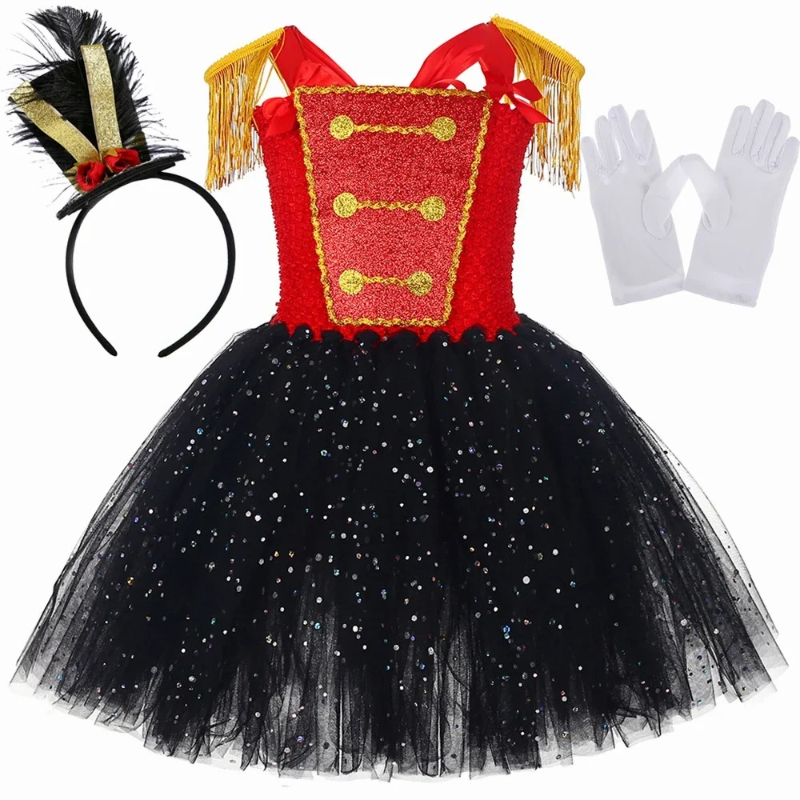 Nutcracker Figurine - Nutcracker Soldier Girls Costumes Kids Halloween