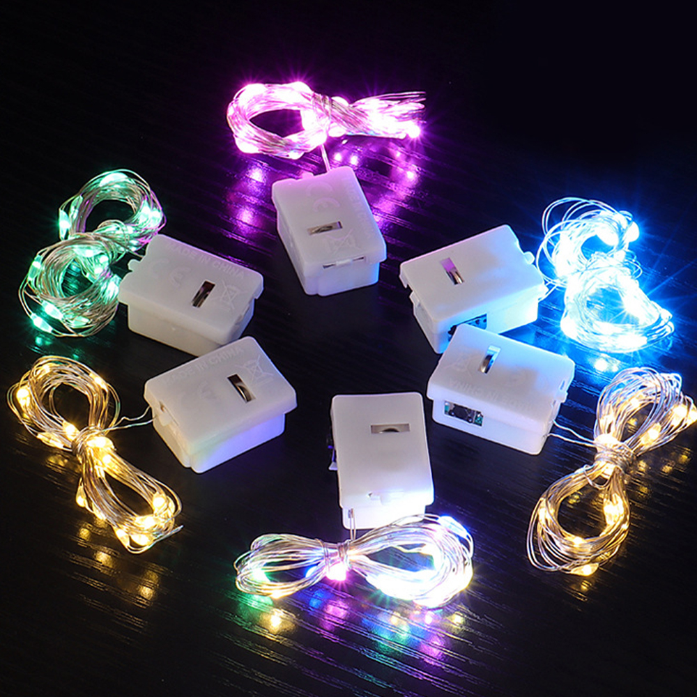 Led Fairy String Lights - 12PCS LED String Lights with 3