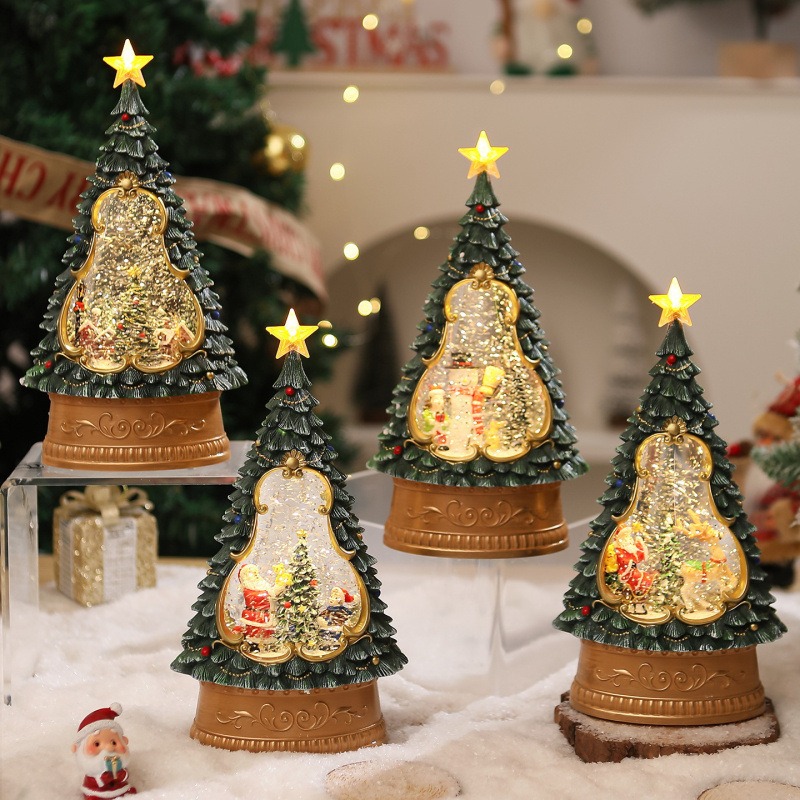 Snow Globe Musical - Musical Snow Globe Christmas Tree with