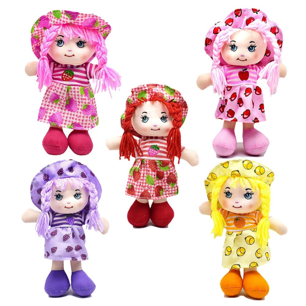 Santa Hat Plush - 25cm Cartoon Kawaii Fruit Skirt Hat