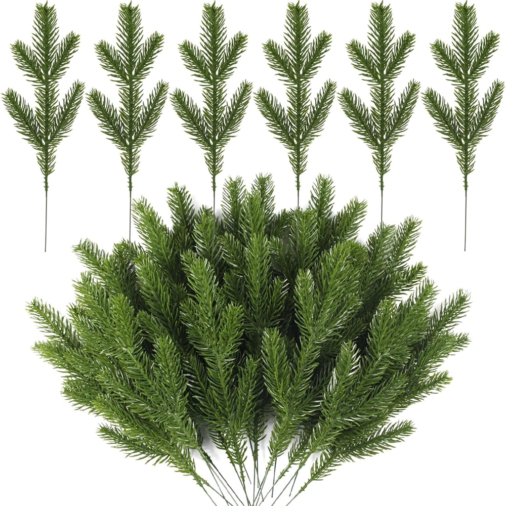 20/50Pcs Artificial Plants Chr - Christmas Tree Artificial ulasan dan harga