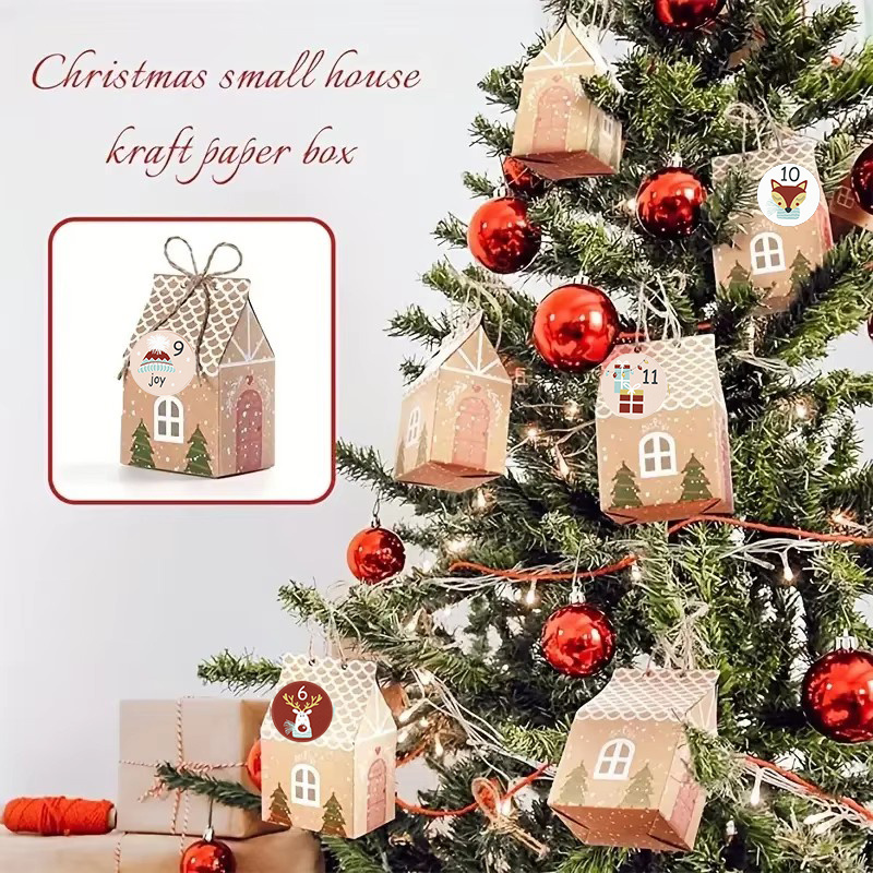 24pcs/Sets Christmas Advent Ca - Advent Calendar Gift ulasan dan harga