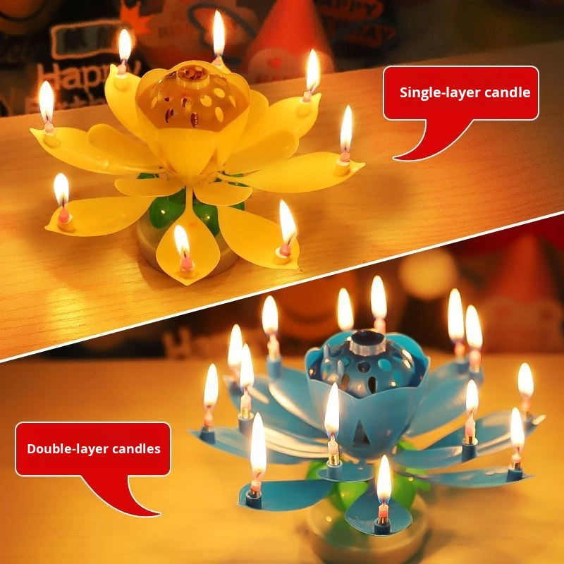 Romantic Happy Birthday Musica - Holiday Candle Set ulasan dan harga