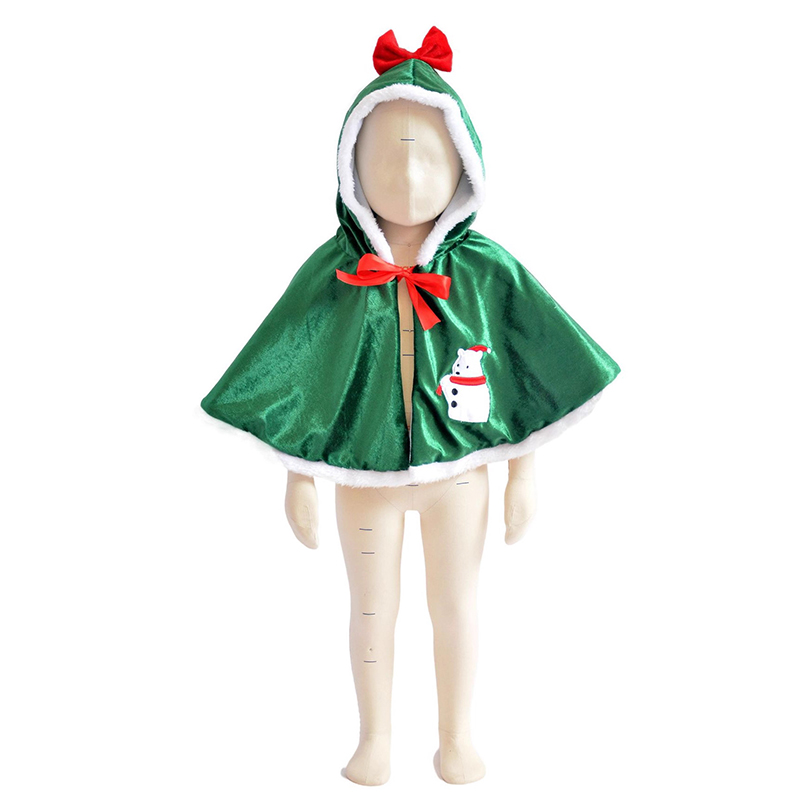 Green Elf Christmas Hooded Pon - Elf Costume Christmas ulasan dan harga