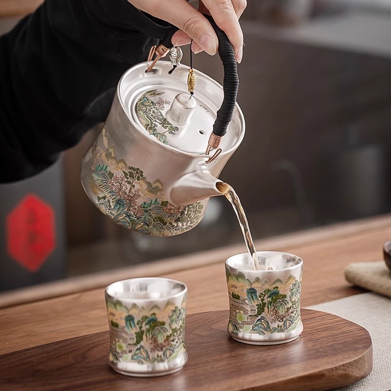 YFY Liu Yin one pot two cups p - Gift Box Wrap Set ulasan dan harga