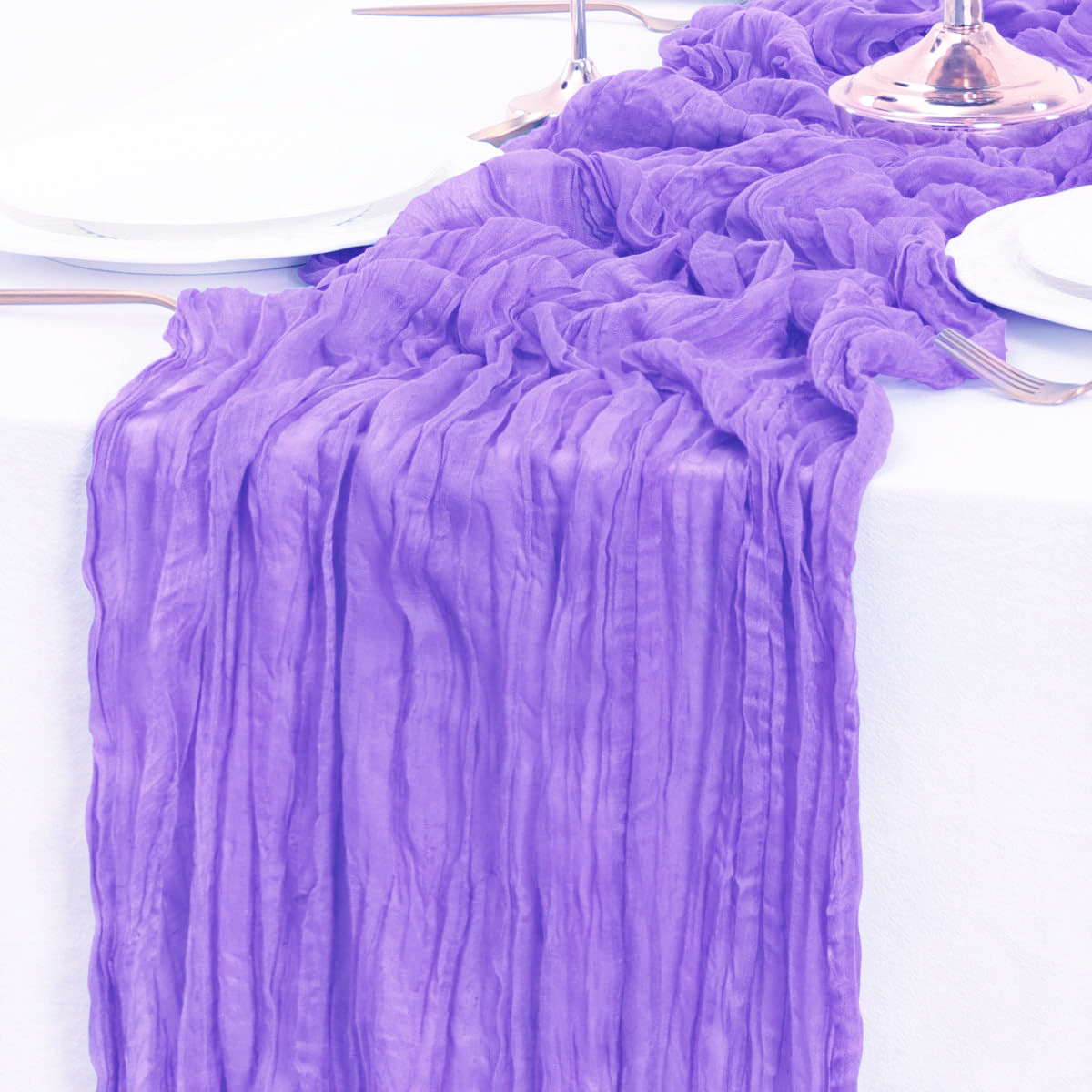 Red Table Runner Gauze Wedding - Christmas Table Runner ulasan dan harga
