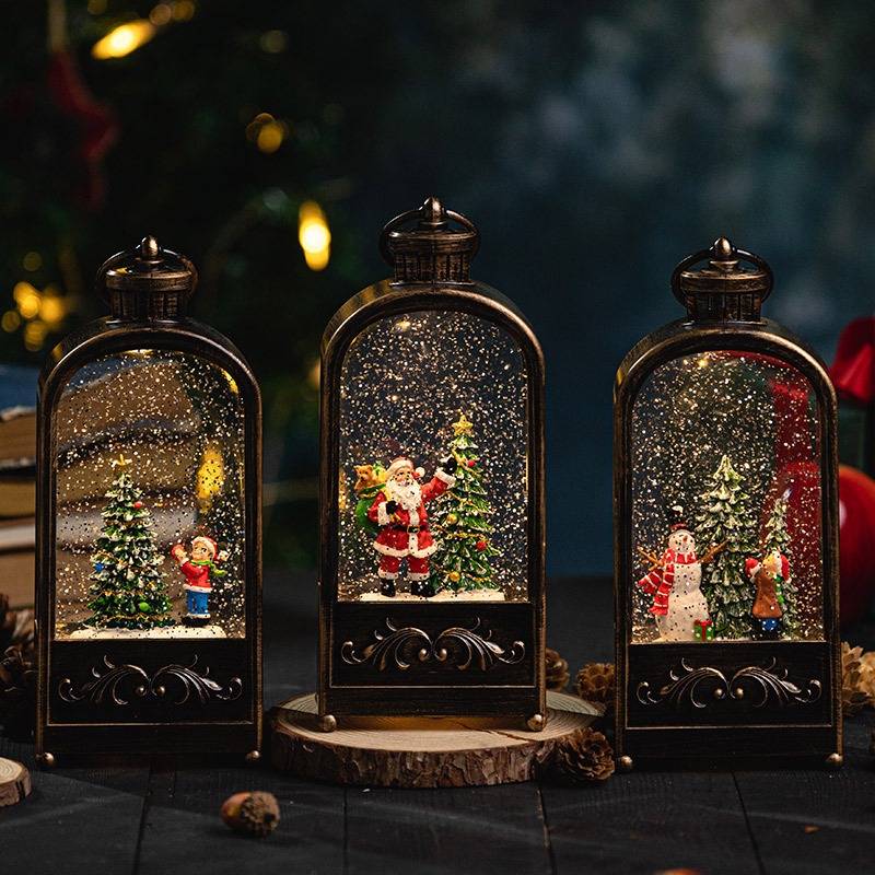 Christmas Decorations Wind Lan - Snow Globe Musical ulasan dan harga