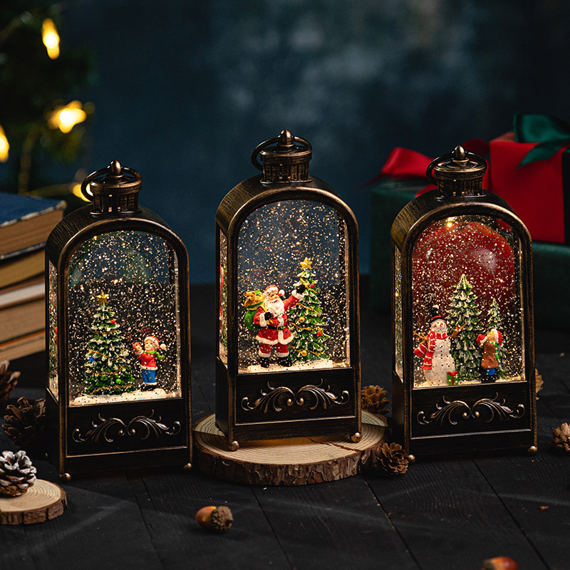 Christmas Decorations Wind Lan - Snow Globe Musical ulasan dan harga