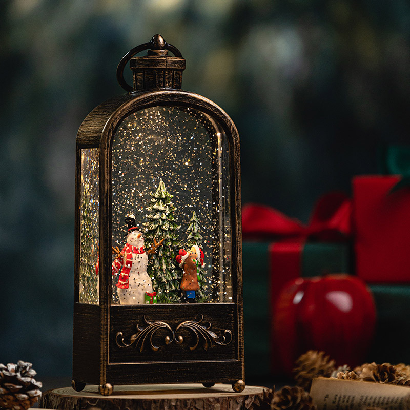 Christmas Decorations Wind Lan - Snow Globe Musical ulasan dan harga