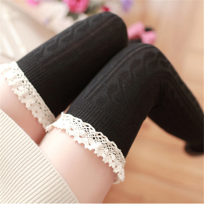 Chic Thigh High Girls Lace Dec - Christmas Stocking Hanging ulasan dan harga