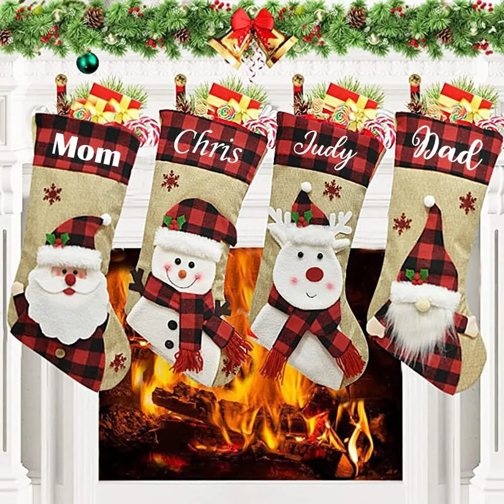 Christmas Holiday Stockings Ch - Christmas Stocking Hanging ulasan dan harga