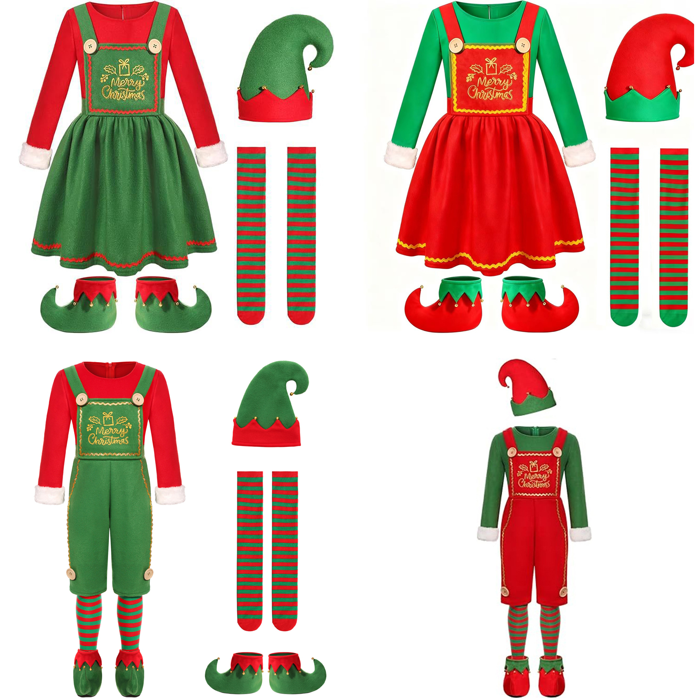 Christmas Halloween COS Deer G - Elf Costume Christmas ulasan dan harga