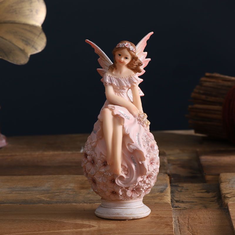 Nordic Angel Fairy Garden Stat - Nutcracker Figurine ulasan dan harga