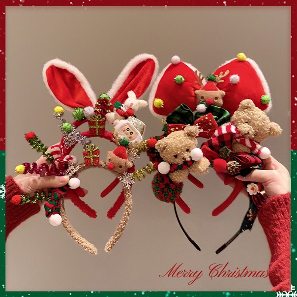 Christmas Decoration Christmas - Reindeer Antlers Headband ulasan dan harga