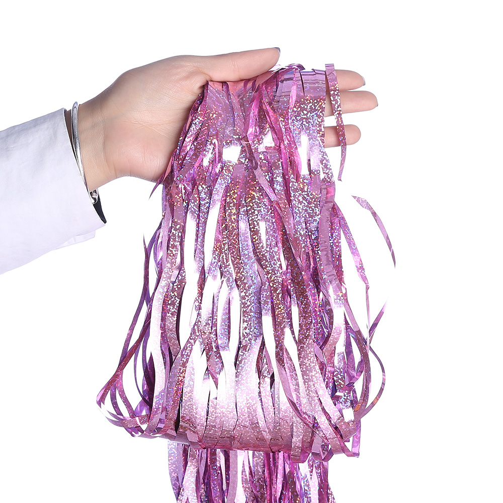 New Style Special Party Backdr - Tinsel Garland Decoration ulasan dan harga