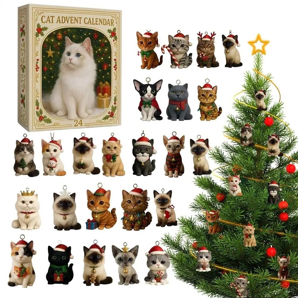 Cute Kitten Advent Calendar 24 - Advent Calendar Gift ulasan dan harga
