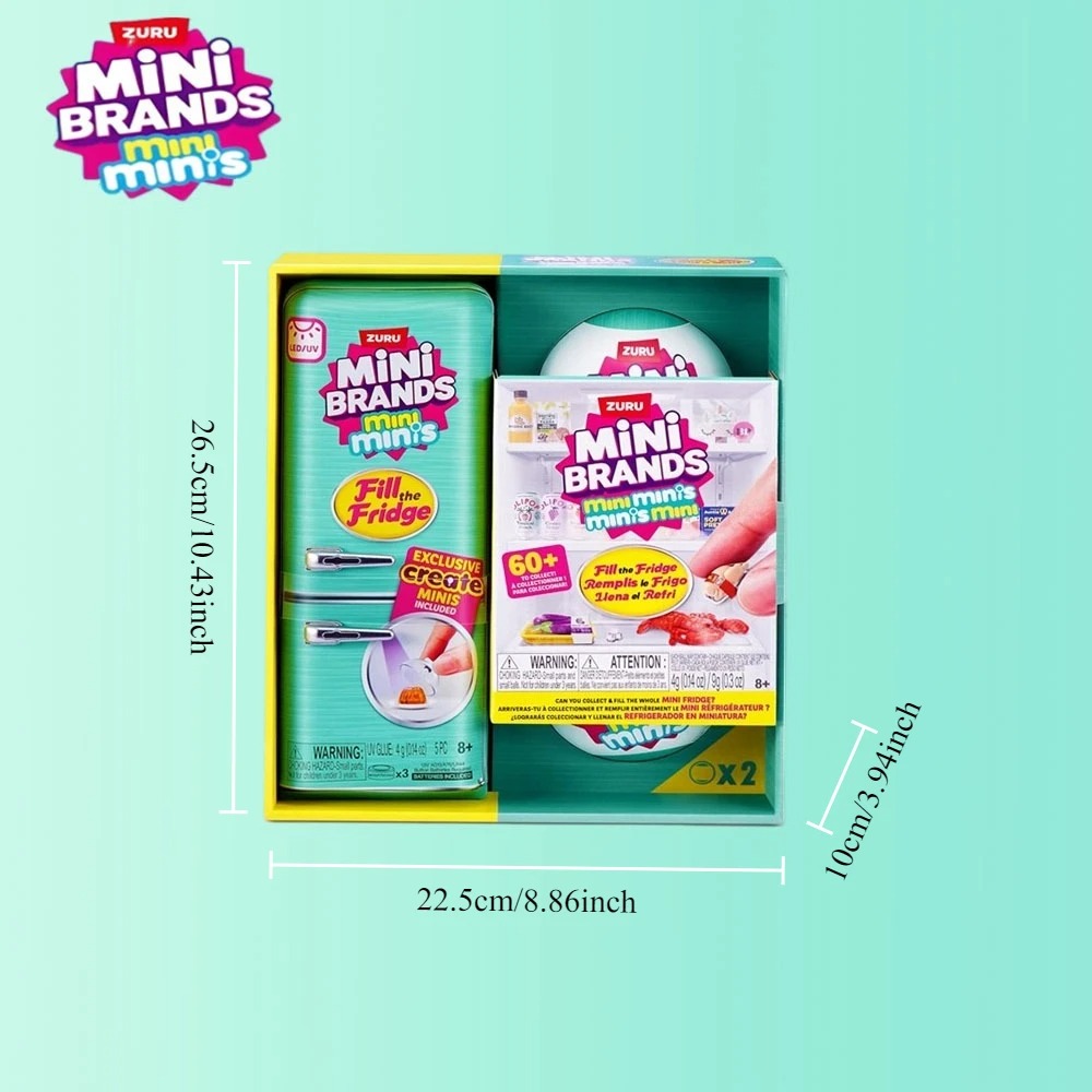 ZURU Mini Brands Refrigerator  - Ornament Ball Set ulasan dan harga