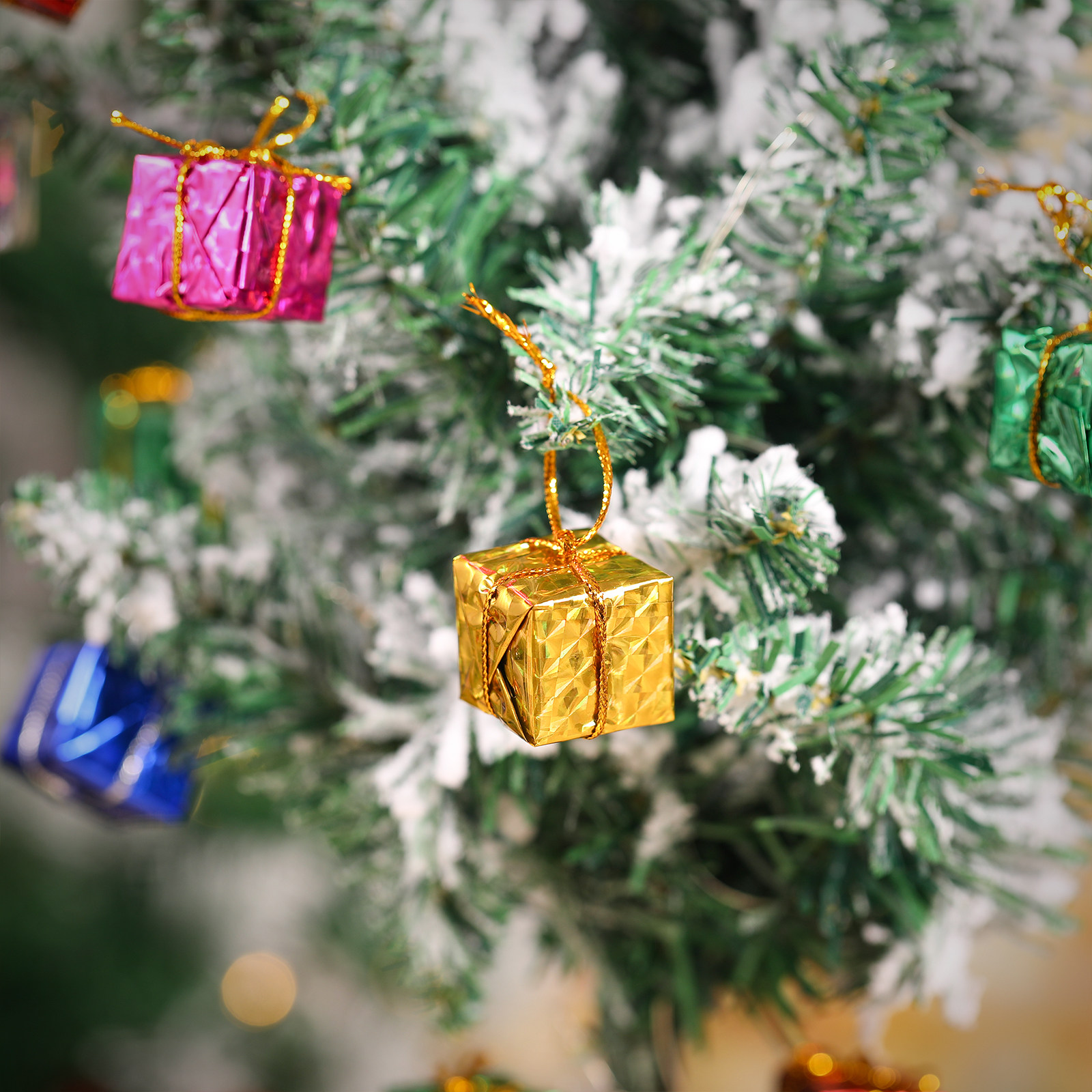 24Pcs Christmas Tree Hanging D - Gift Box Wrap Set ulasan dan harga