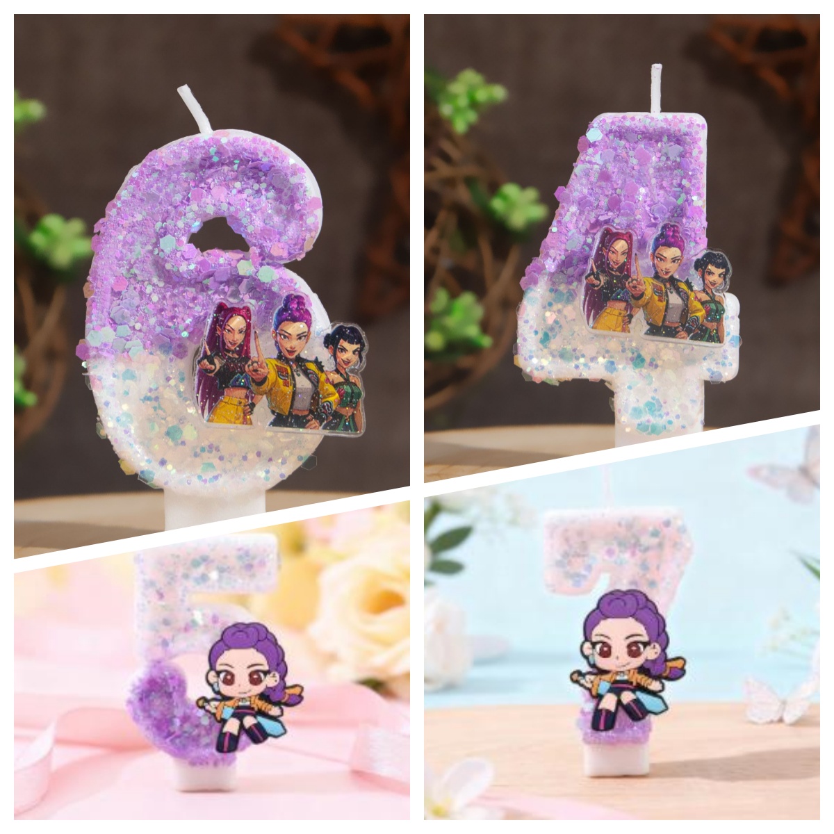 Hot Cartoon and anime themed c - Holiday Candle Set ulasan dan harga