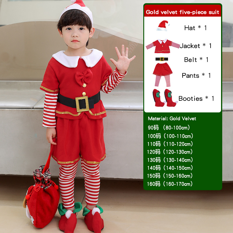 Children's Christmas Elf Set - - Elf Costume Christmas ulasan dan harga