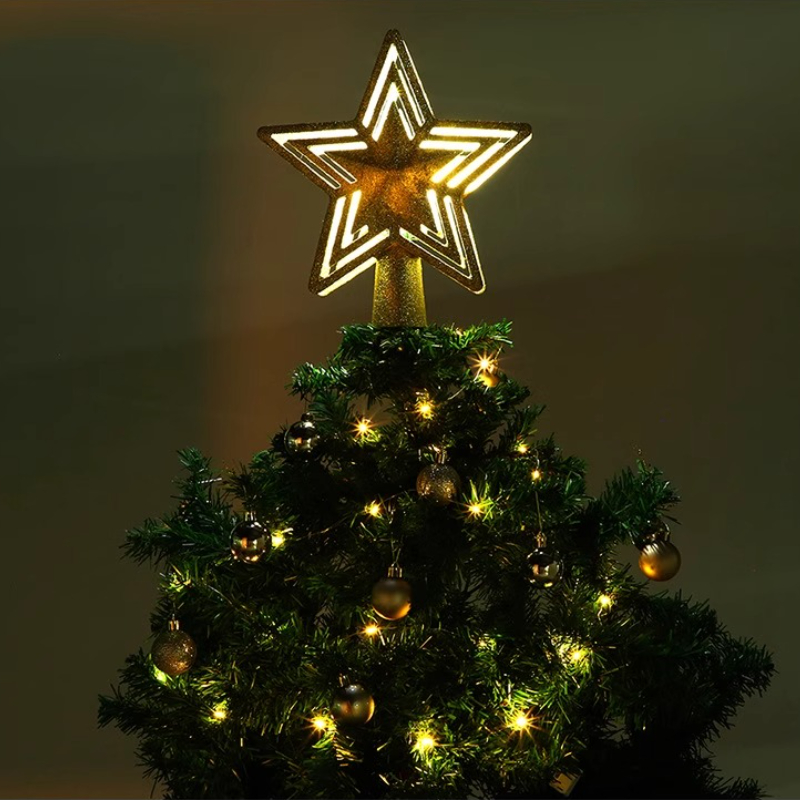 LED Projection Tree Topper Sta - Star Tree Topper ulasan dan harga