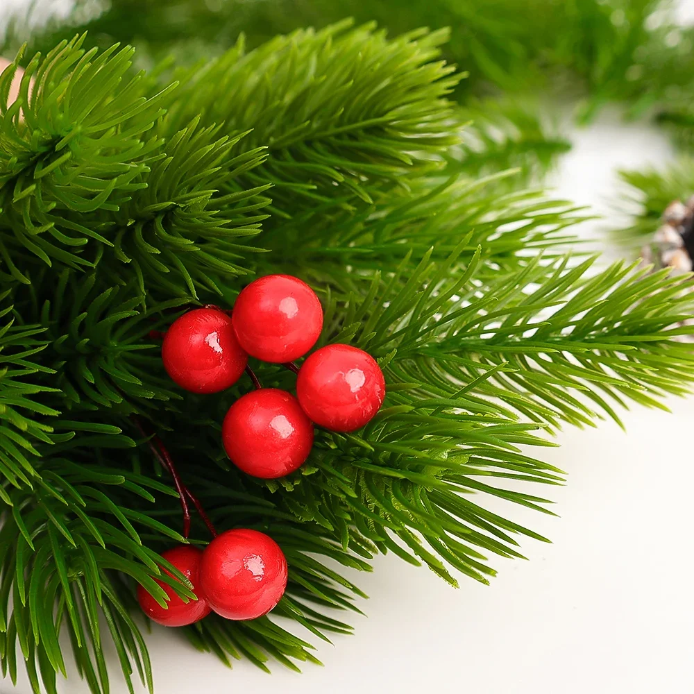 200/10Pcs Artificial Pine Need - Christmas Tree Artificial ulasan dan harga