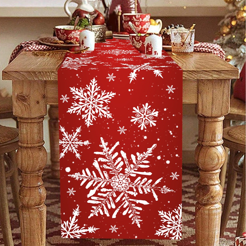 Merry Christmas Table Runner X - Christmas Table Runner ulasan dan harga