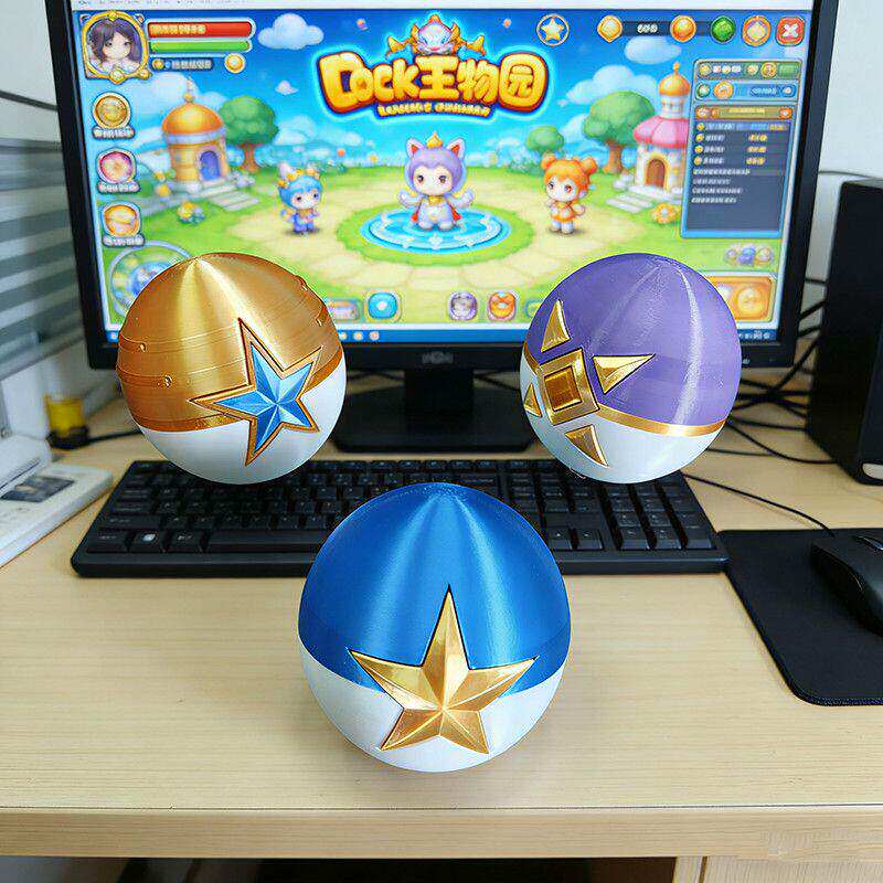 Complete Set Of Gulu Balls Cos - Ornament Ball Set ulasan dan harga