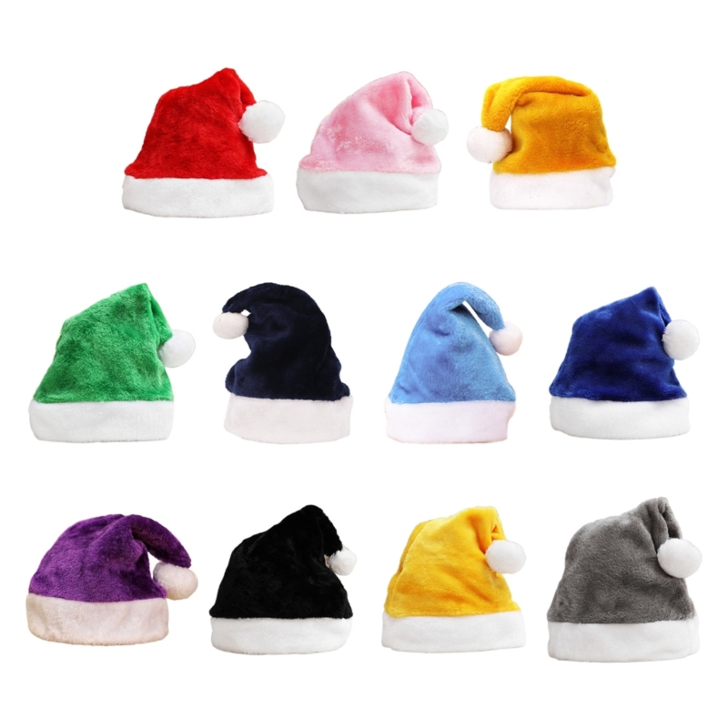 X90F Carnival Santa Claus Thic - Santa Hat Plush ulasan dan harga