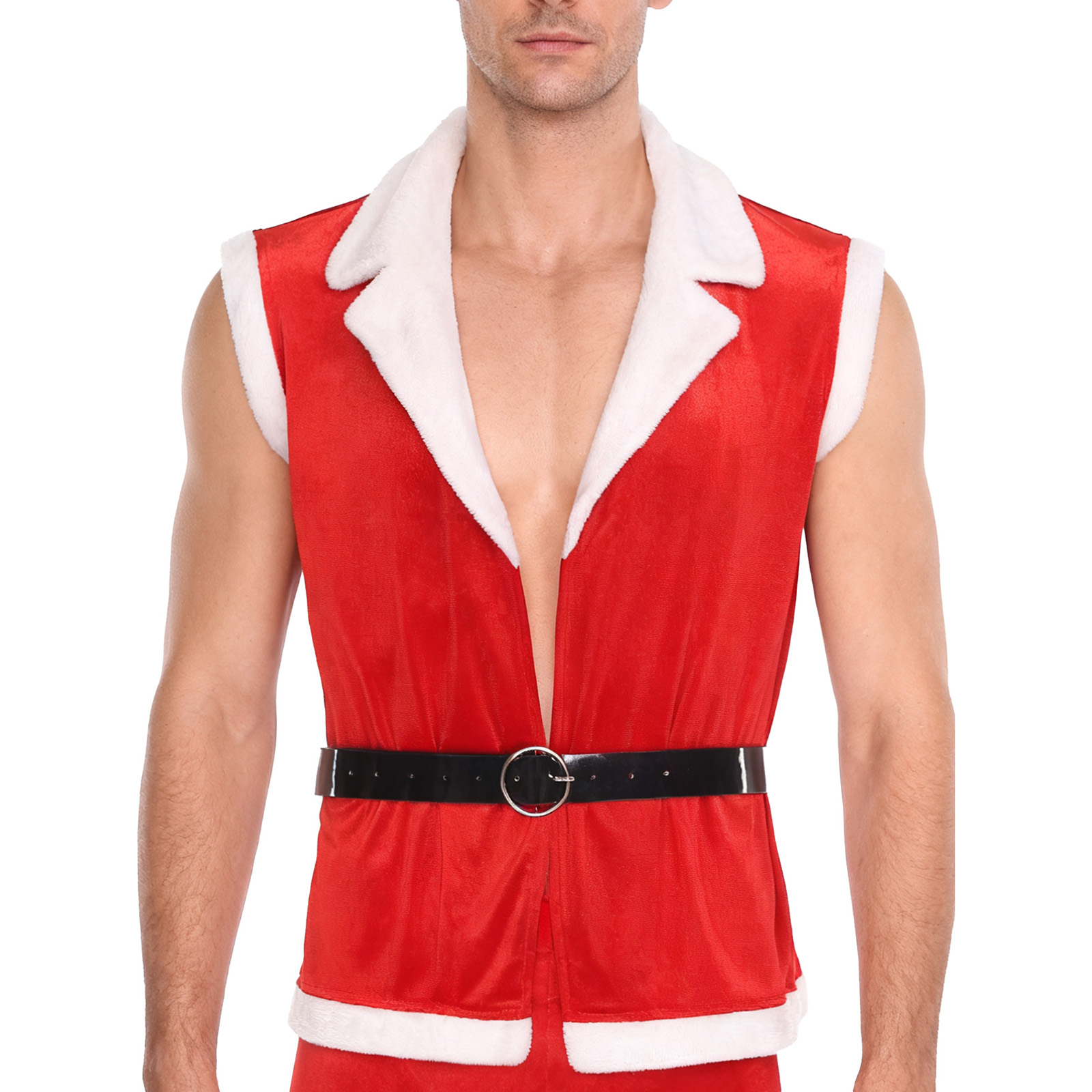 Men Christmas Santa Claus Elf  - Elf Costume Christmas ulasan dan harga