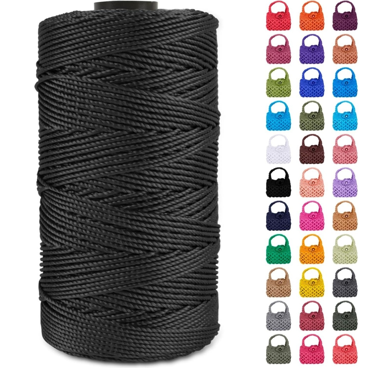 1Pcs 200m Crochet Yarn DIY Cra - Santa Hat Plush ulasan dan harga