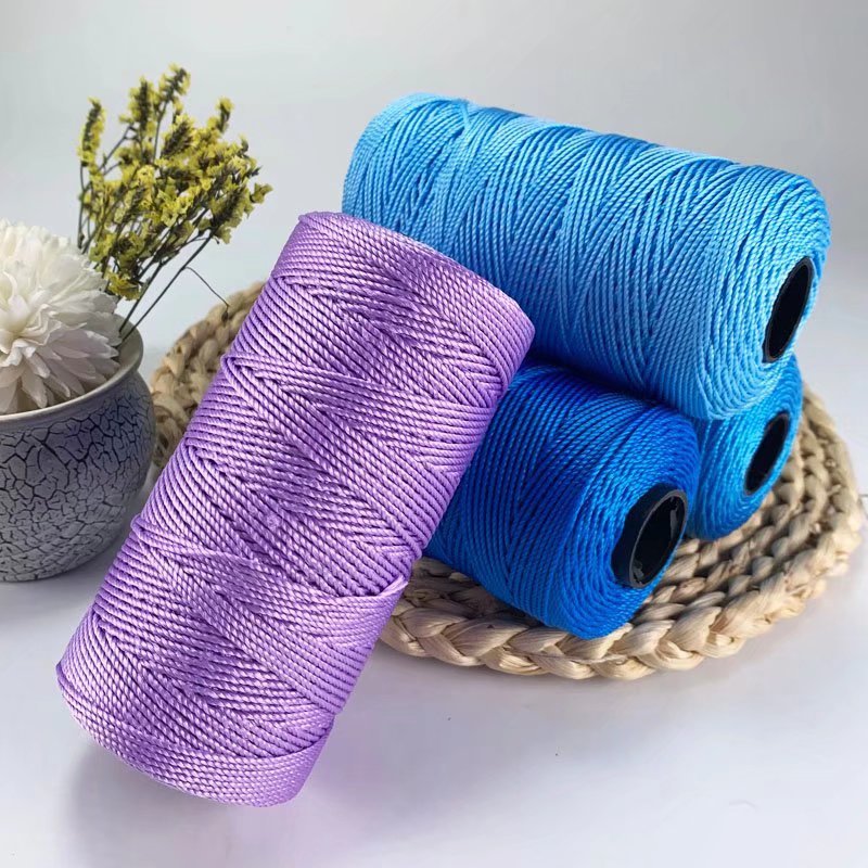 1Pcs 200m Crochet Yarn DIY Cra - Santa Hat Plush ulasan dan harga