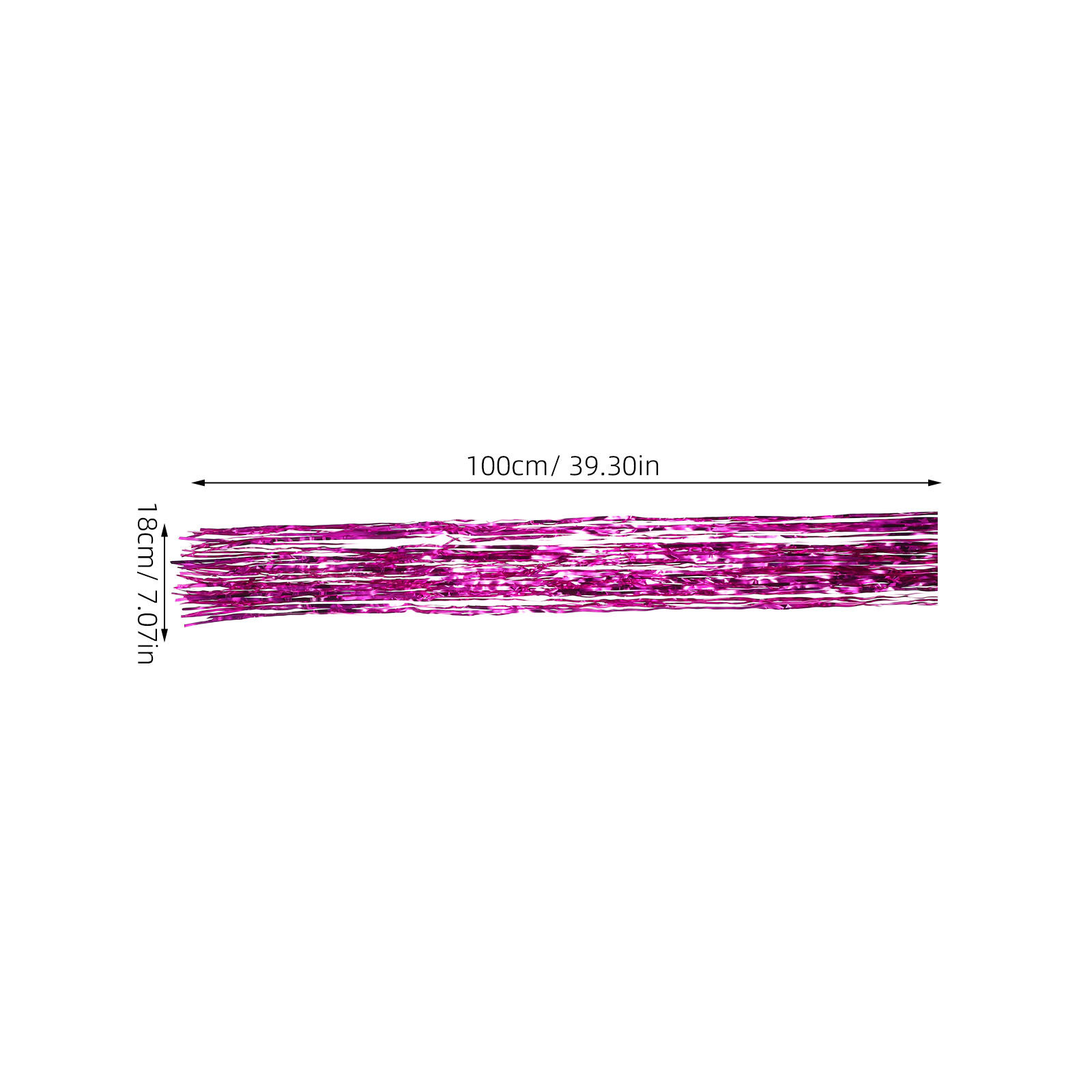1Pack Christmas Tree Tinsel Ga - Tinsel Garland Decoration ulasan dan harga