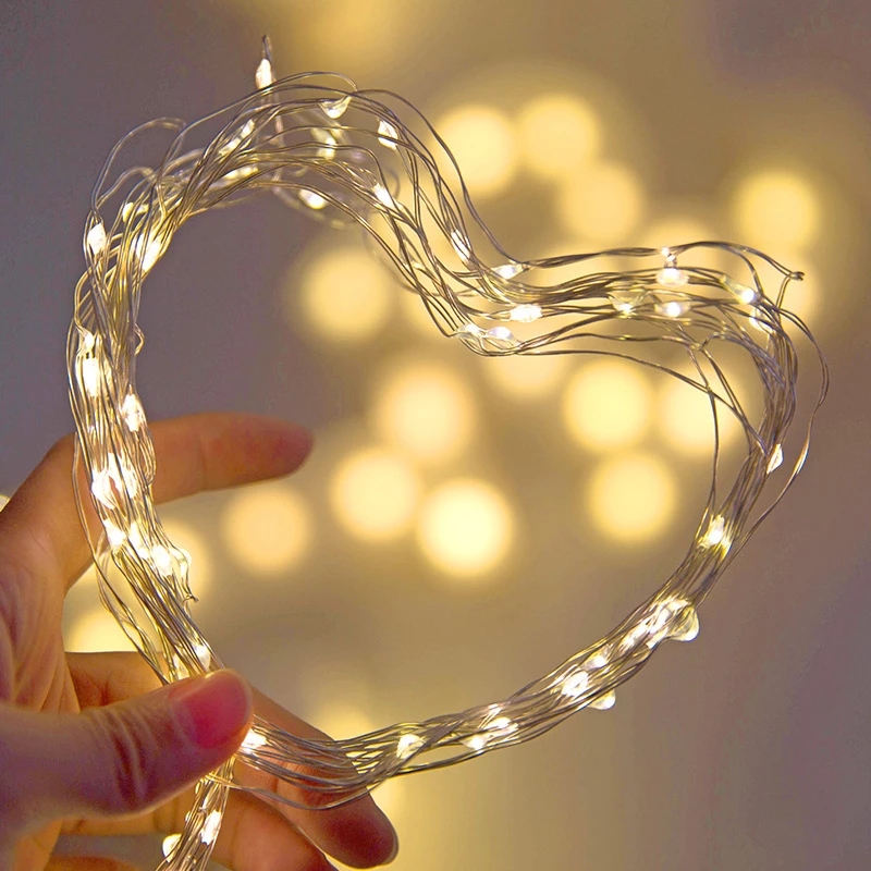10M 5M 3M 2M Copper Wire LED T - Led Fairy String Lights ulasan dan harga
