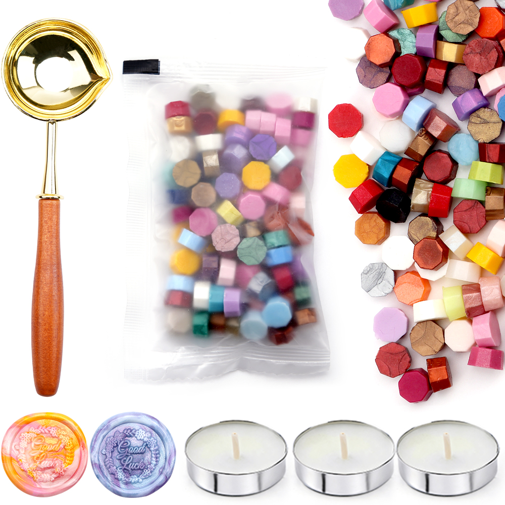 Vintage Wax Sealing Box Set Be - Gift Box Wrap Set ulasan dan harga