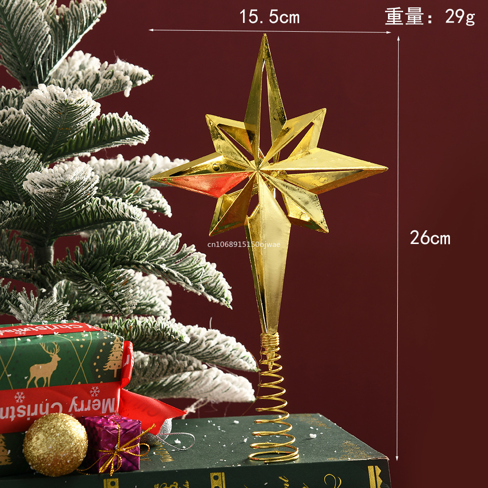 1pc Christmas Tree Topper Chri - Star Tree Topper ulasan dan harga