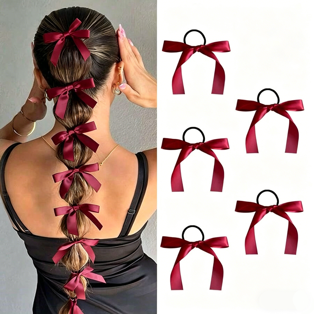 5-10Pcs Women's Style, Fashion - Ribbon Bow Gift ulasan dan harga